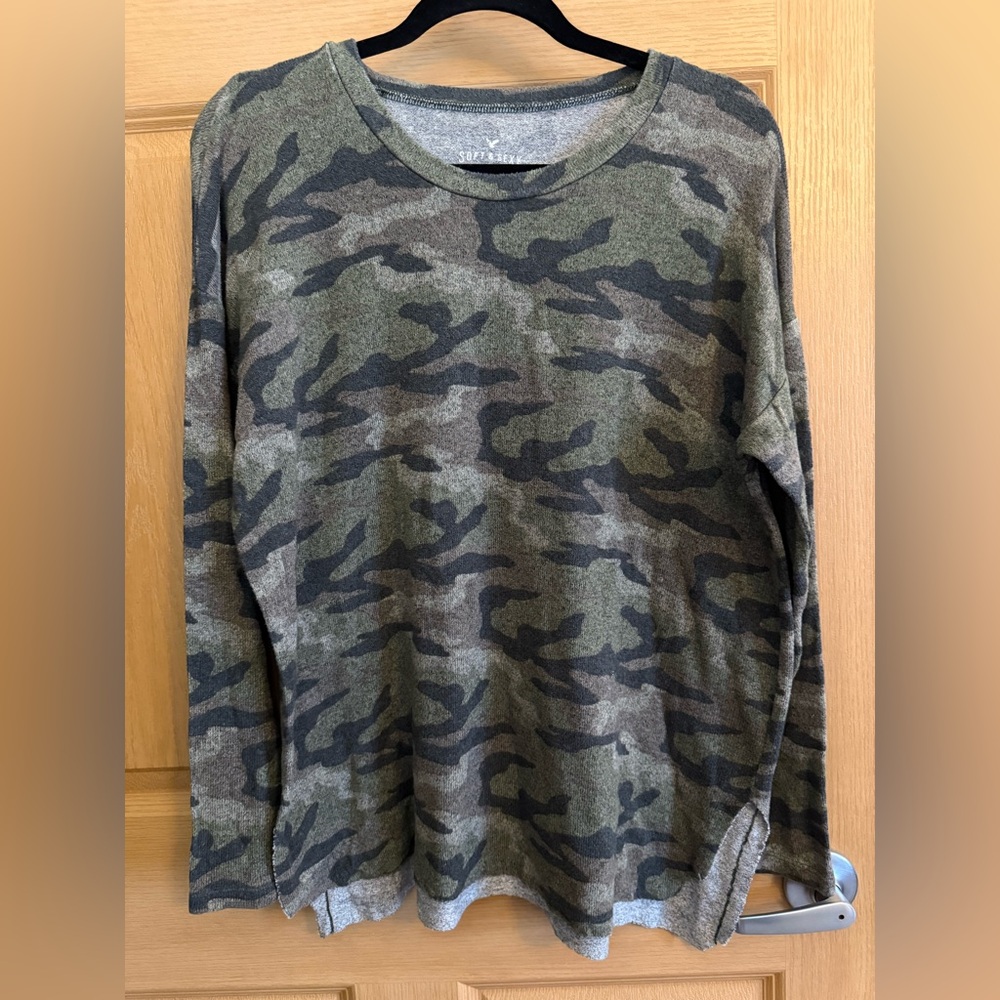 American Eagle Outfitters Soft & Sexy Plush Gray Sweater